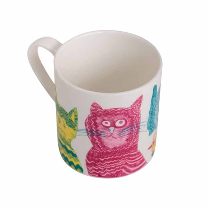 Miaow For Now Fine Bone China Mug - MUG036 - Uneeka