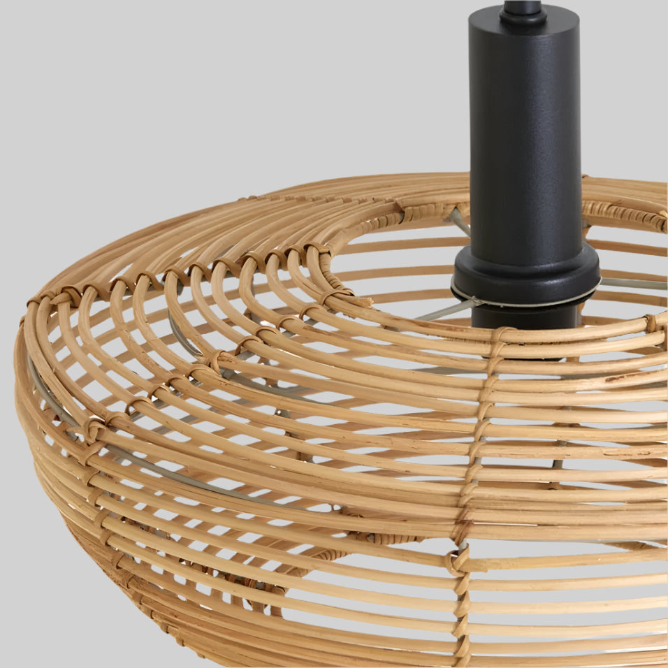 Milan Rattan Hanging Lamp - 2960030 - Uneeka