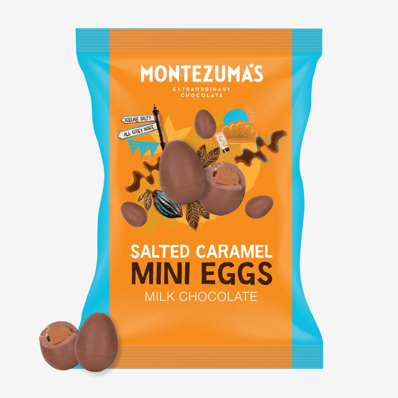 Milk Chocolate Salted Caramel Mini Easter Eggs - MZ2050 - Uneeka