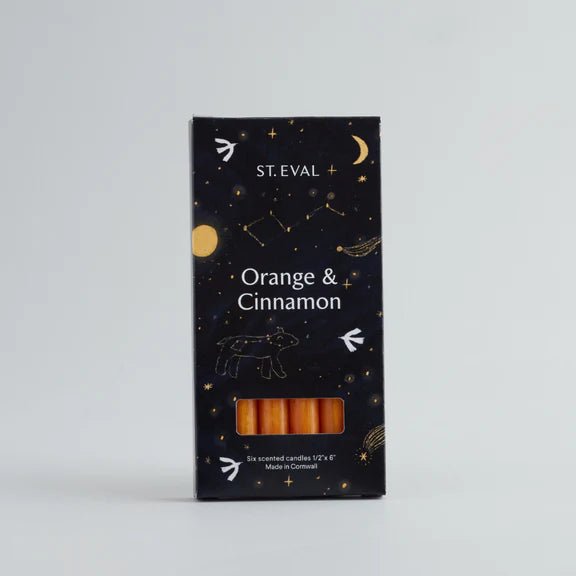 Mini Bundle of Christmas Candles Orange & Cinnamon - F01400 - Uneeka