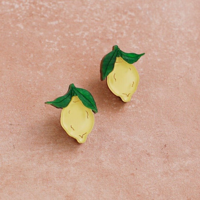 Mini Lemon Studs - GC220901S - Uneeka