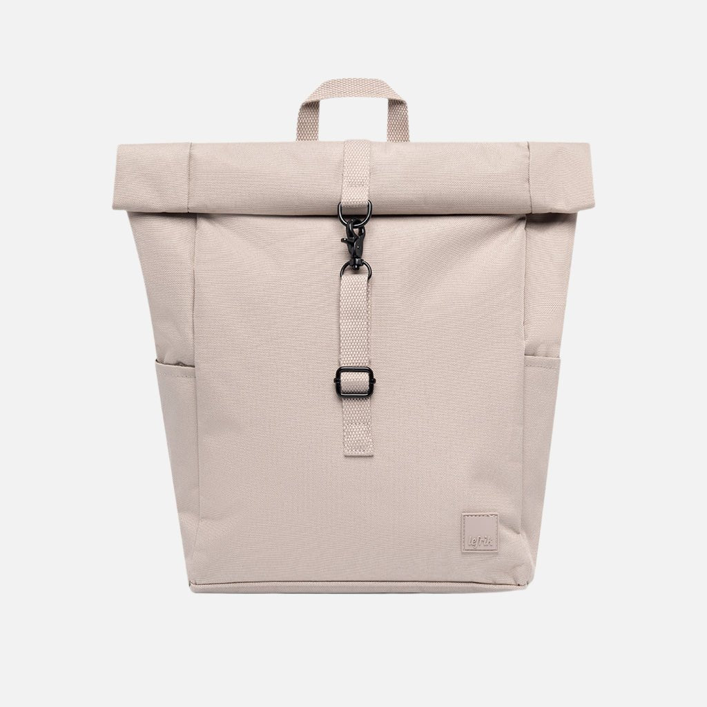 Mini Roll Top Single Clip Recycled Plastic Backpack - 8435382609985 - Uneeka