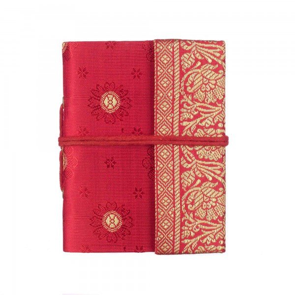 Mini Sari Notebooks - SNB7 - RD - Uneeka