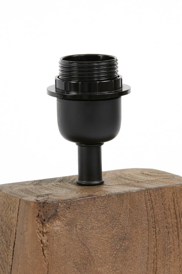 Mini Wooden Lamp Base - 8304864 - Uneeka