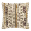 Mixed Pattern Hand Block Pattern Neutral Cushion - SPCMI - P - Uneeka