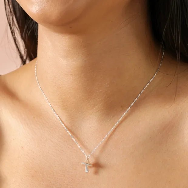 Mushroom Pendant Necklace - 74291 - Uneeka