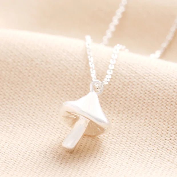 Mushroom Pendant Necklace - 74291 - Uneeka