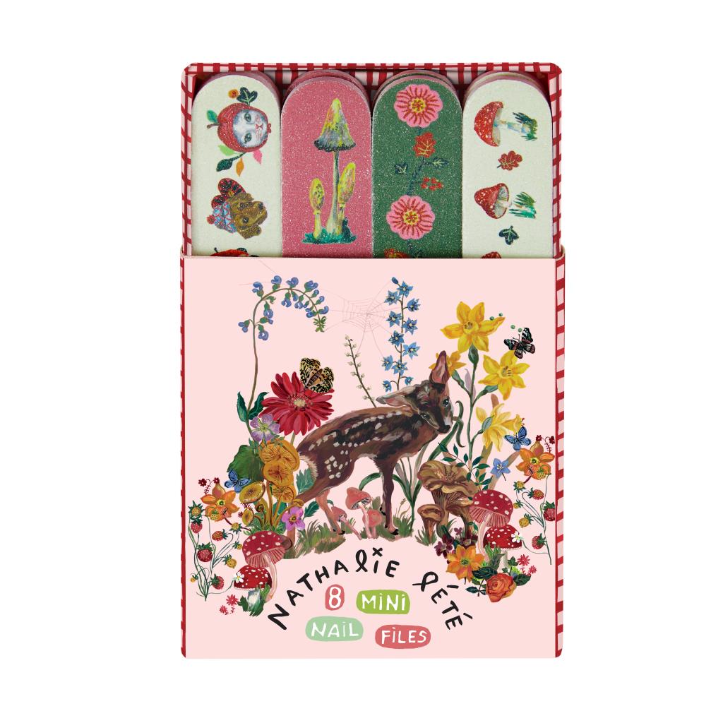 Natalie Lete Forest Folk 8 Mini Nail Files - FG5453 - Uneeka