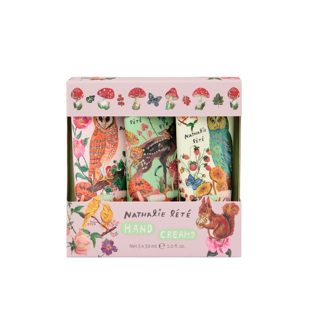 Natalie Lete Forest Folk Hand Cream Trio - FG5446 - Uneeka