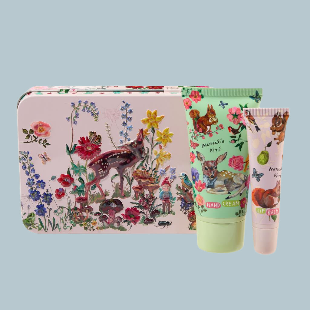 Natalie Lete Forest Folk Hand & Lip Tin - FG5449 - Uneeka