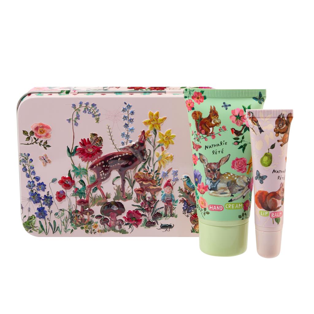 Natalie Lete Forest Folk Hand & Lip Tin - FG5449 - Uneeka