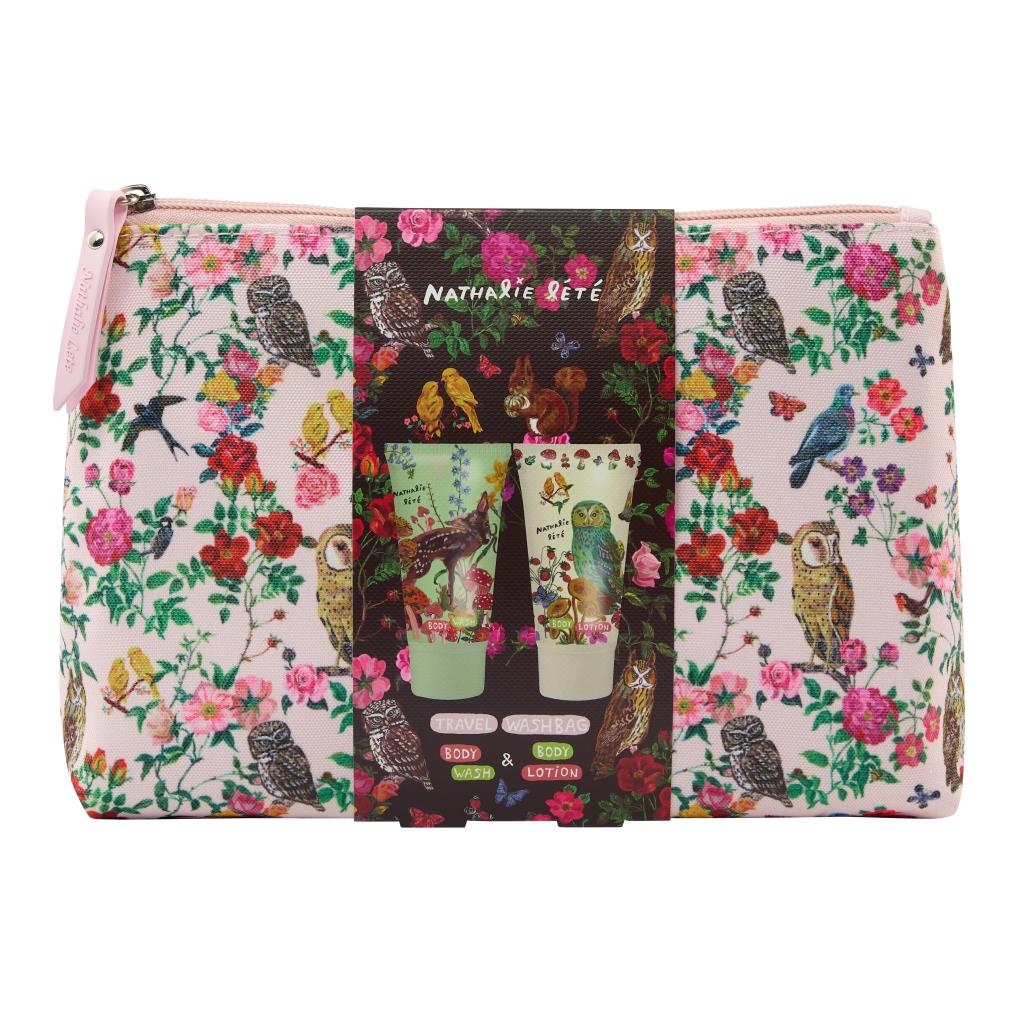 Natalie Lete Forest Folk Travel Wash Bag - FG5451 - Uneeka