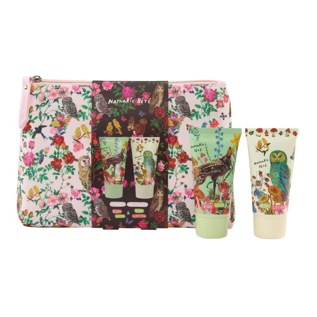 Natalie Lete Forest Folk Travel Wash Bag - FG5451 - Uneeka