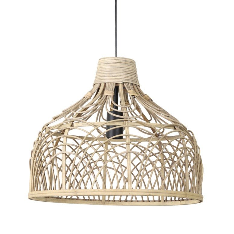 Natural Rattan Hanging Lamp - 2943884 - Uneeka