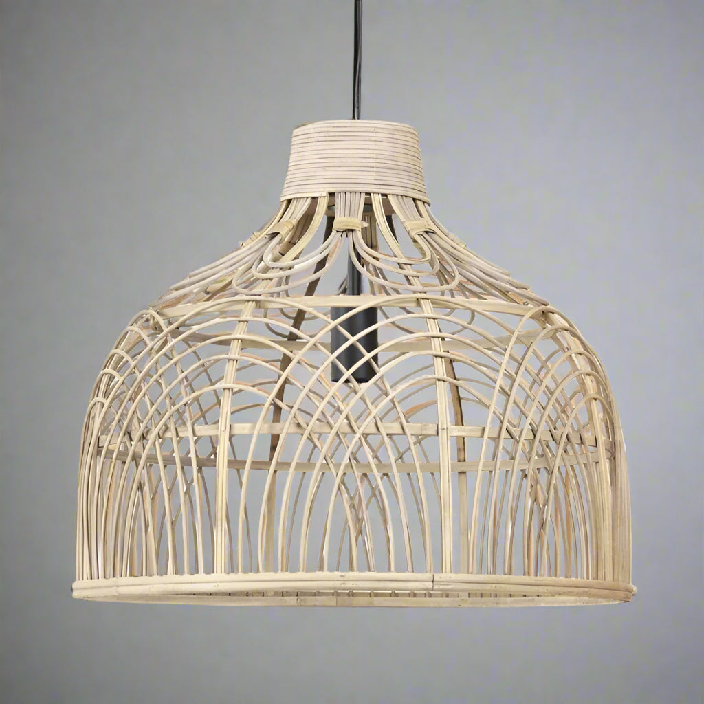 Natural Rattan Hanging Lamp - 2943984 - Uneeka