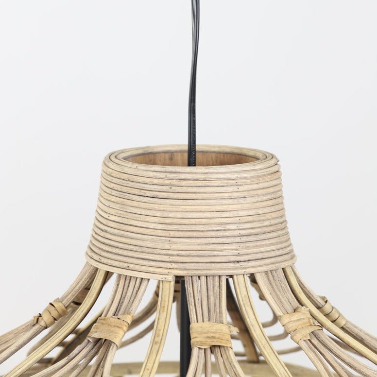 Natural Rattan Hanging Lamp - 2943884 - Uneeka