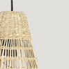 Natural Seagrass Conical Style Hanging Lamp - 2960730 - Uneeka