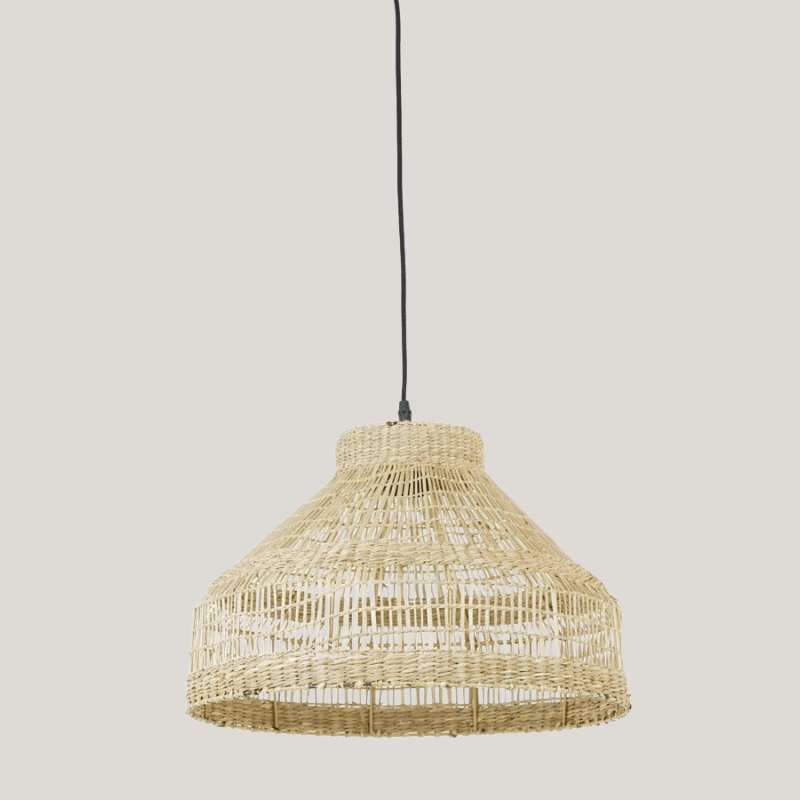 Natural Seagrass Hanging Lamp - 2960930 - Uneeka