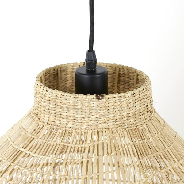 Natural Seagrass Hanging Lamp - 2960930 - Uneeka