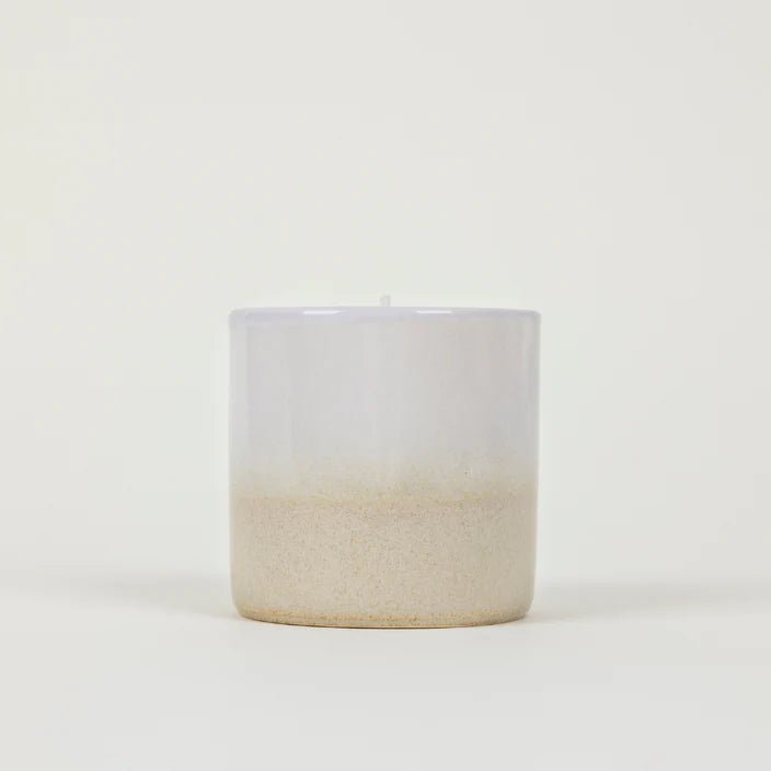 New Sea & Shore Ceramic Pot Candle Tranquillity - F01353 - Uneeka