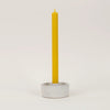 St Eval Single Dinner Candle Ochre - F01193 - Uneeka