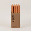 St Eval Single Dinner Candle Terracotta - F00060 - Uneeka