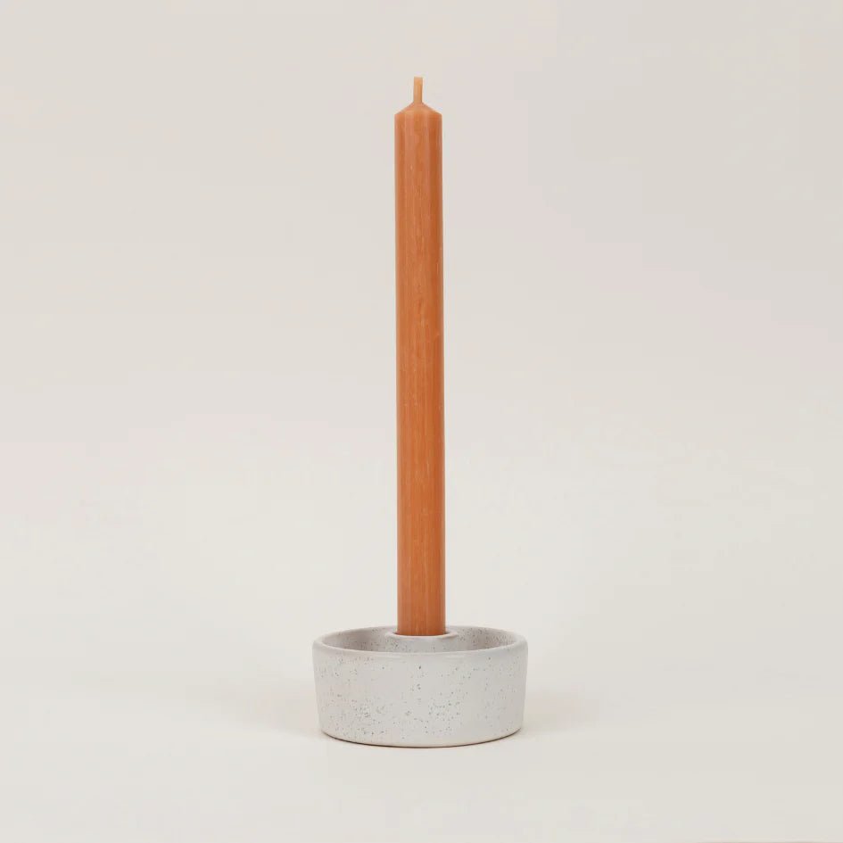 St Eval Single Dinner Candle Terracotta - F00060 - Uneeka