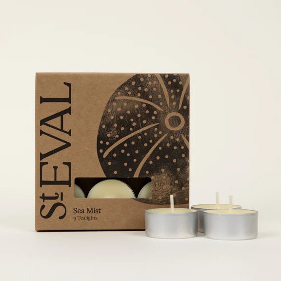 St Eval Tealights Sea Mist - F01463 - Uneeka
