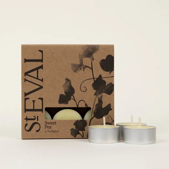 St Eval Tealights Sweet Pea - F01398 - Uneeka
