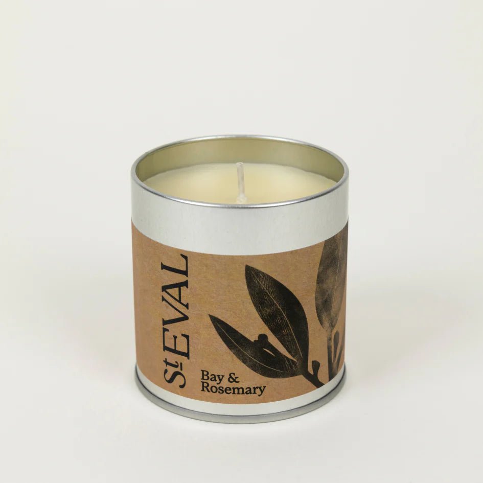 New Tin Candle Bay & Rosemary - F00099 - Uneeka