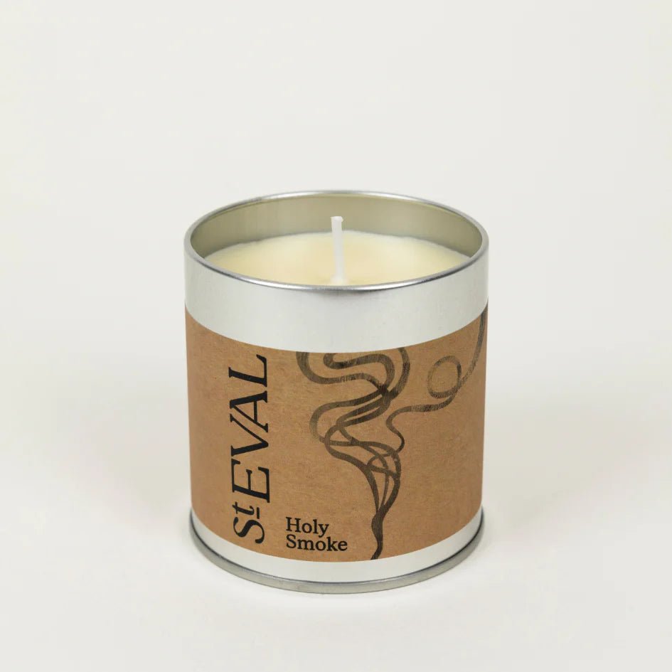 New Tin Candle Holy Smoke - F01285 - Uneeka