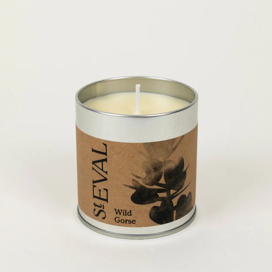 St Eval Tin Candle Wild Gorse - F00755 - Uneeka