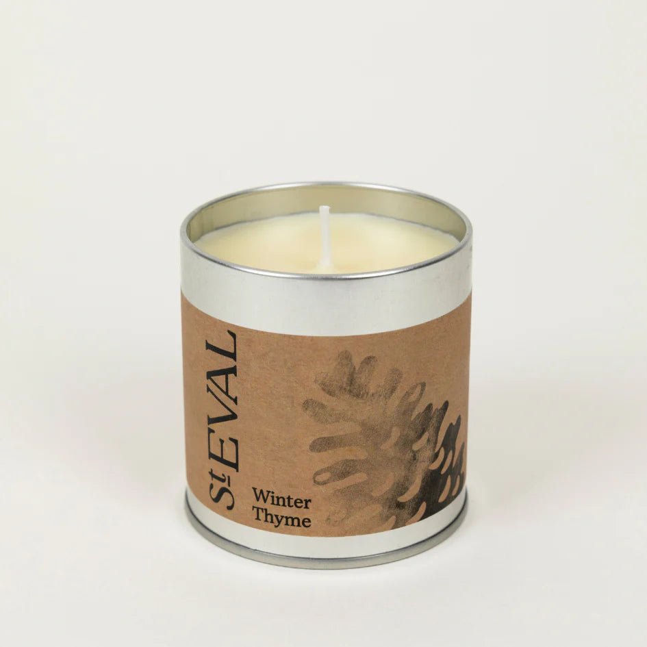 St Eval Tin Candle Winter Thyme - F01521 - Uneeka