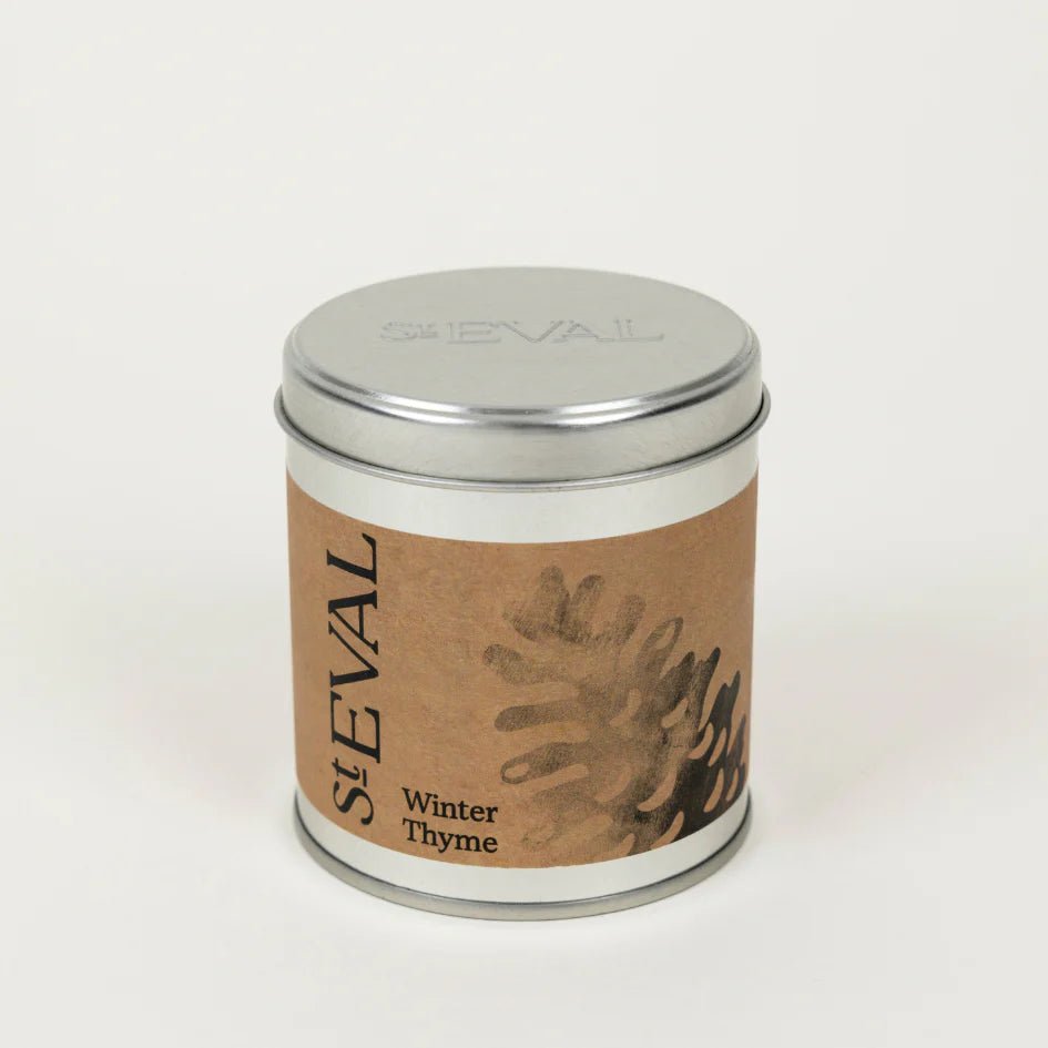 St Eval Tin Candle Winter Thyme - F01521 - Uneeka