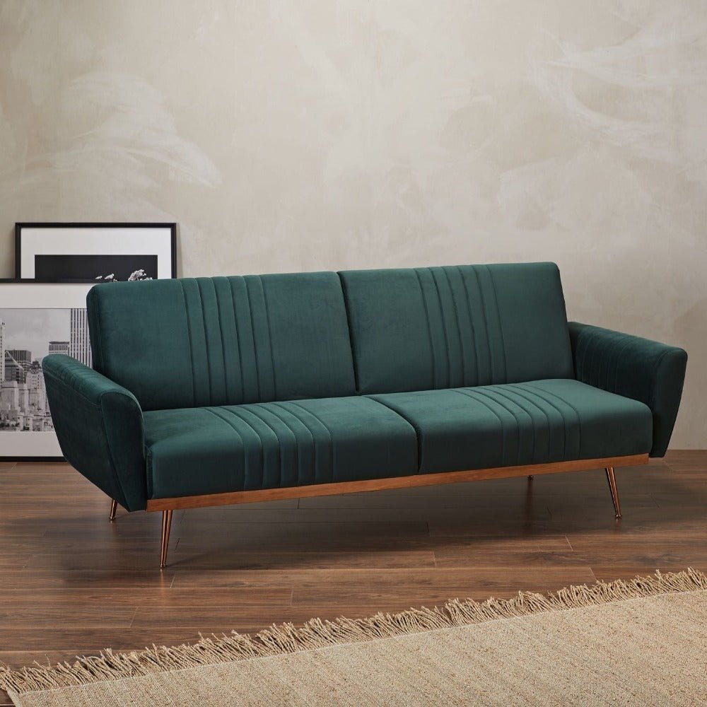 Nicola Sofa Bed - NICOGREEN - Uneeka