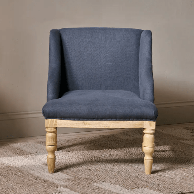 Nkuku Elbu Linen Armchair - EC1201 - Uneeka
