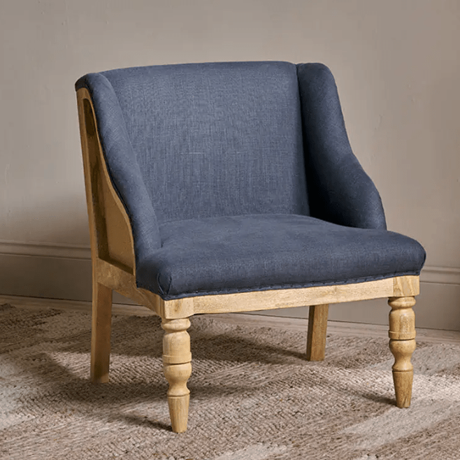 Nkuku Elbu Linen Armchair - EC1301 - Uneeka