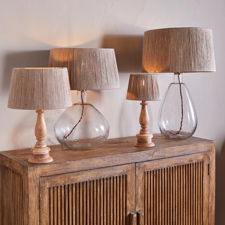 Nkuku Tiwa Woven Jute Lampshade - TL4902 - Uneeka