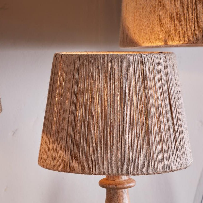 Nkuku Tiwa Woven Jute Lampshade - TL4902 - Uneeka