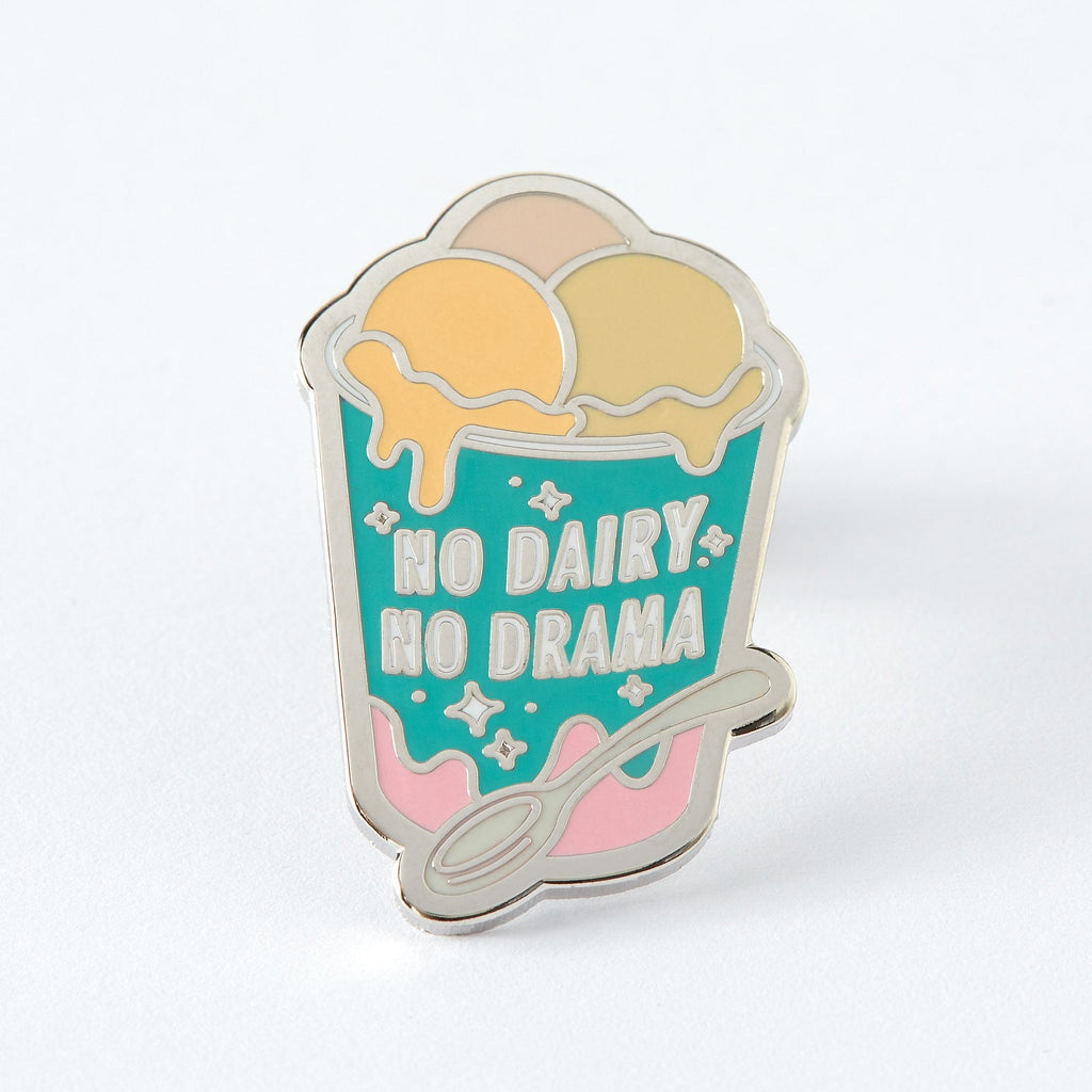 No Dairy No Drama Enamel Pin - EP586 - Uneeka