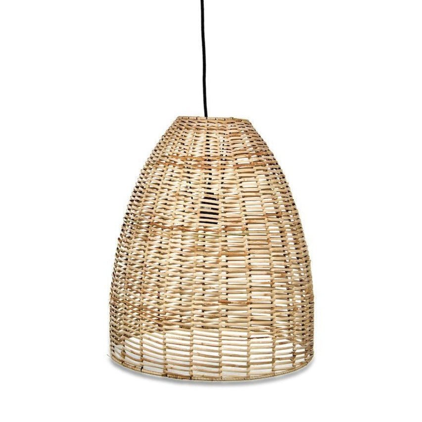 Noko Wicker Conical Pendant - NP0802 - Uneeka