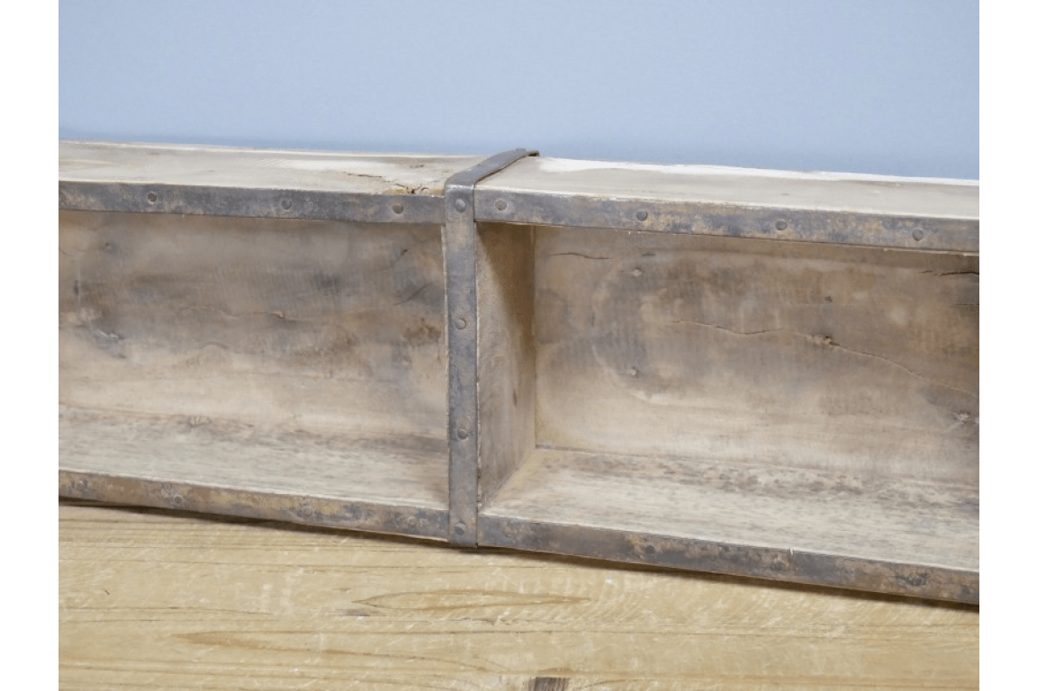 Old Double Brick Mould / Storage Tin* - 5183 - Uneeka