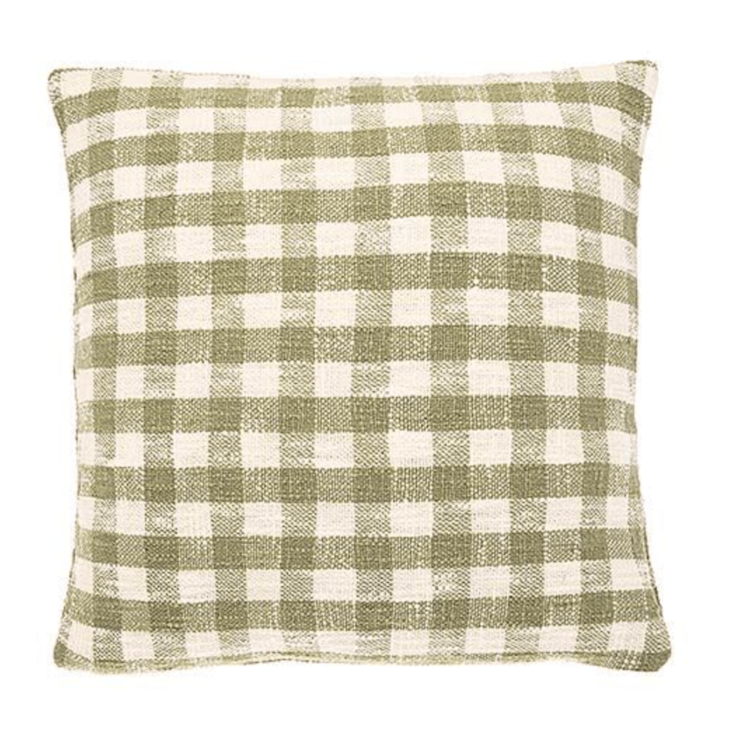 Cotton Gingham Cushion - RTCGO - Uneeka