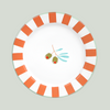 Olive Enamel Side Plate - ENML - PLATE - OLIVE - 20 - Uneeka