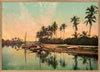 On The Miami River Framed Print - OFG 50x70 PP04H - Uneeka