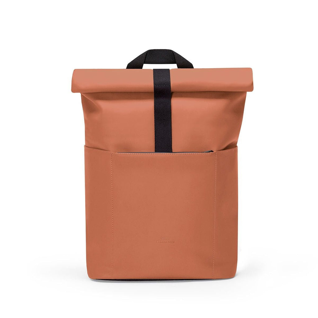 One Tone Recycled Plastic Backpacks - Hajo Mini Lotus - Canyon Rust - Uneeka