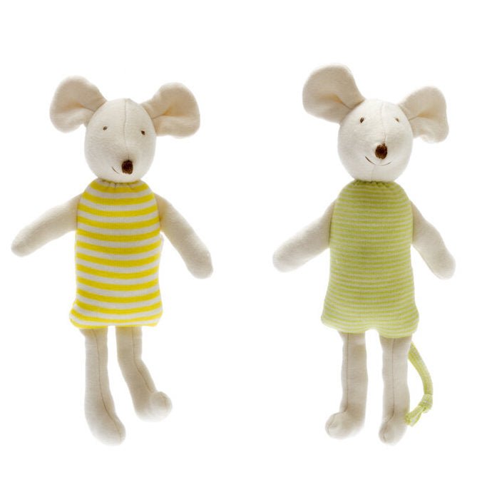 Organic Baby Toy Leo the Mouse - BYUTN1645 - Uneeka