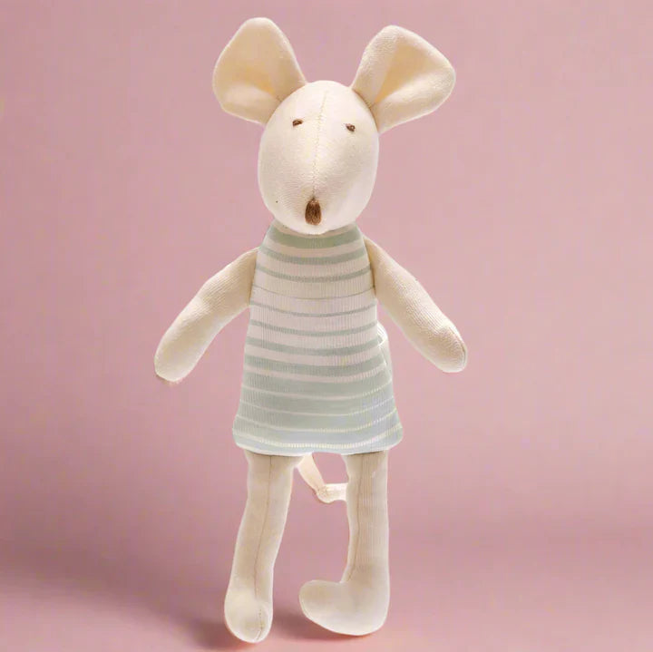 Organic Baby Toy Leo the Mouse - BYUTN1647 - Uneeka