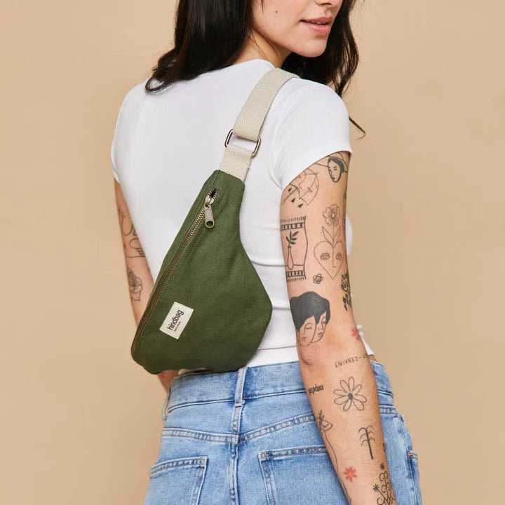 Organic Cotton Cross Body Bag - OLI_O - Uneeka