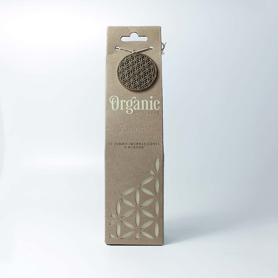 Organic Goodness Incense Cones & Holder - SONG303 - Uneeka